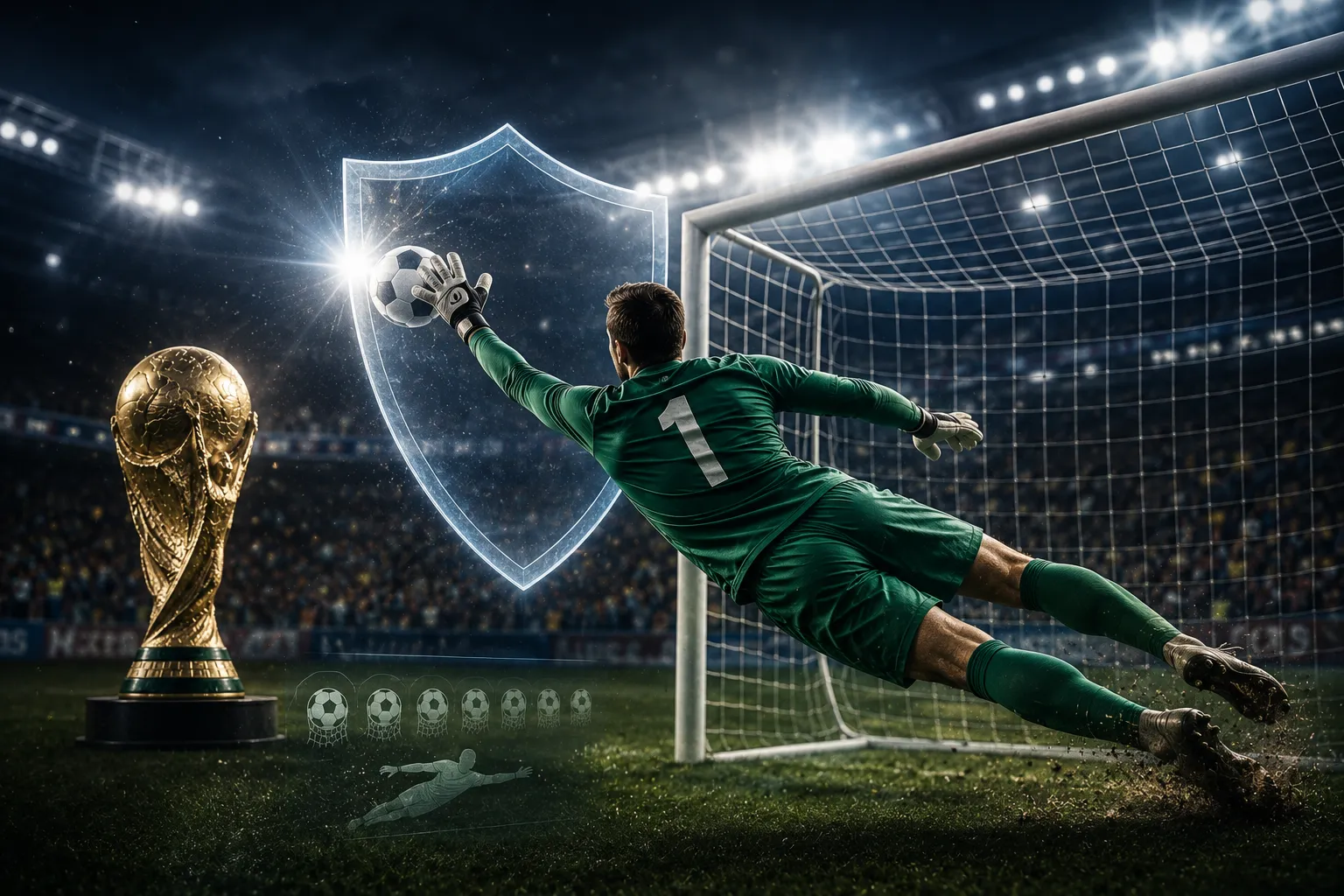 أكثر حراس المرمى حفاظًا على نظافة الشباك في تاريخ كأس العالم